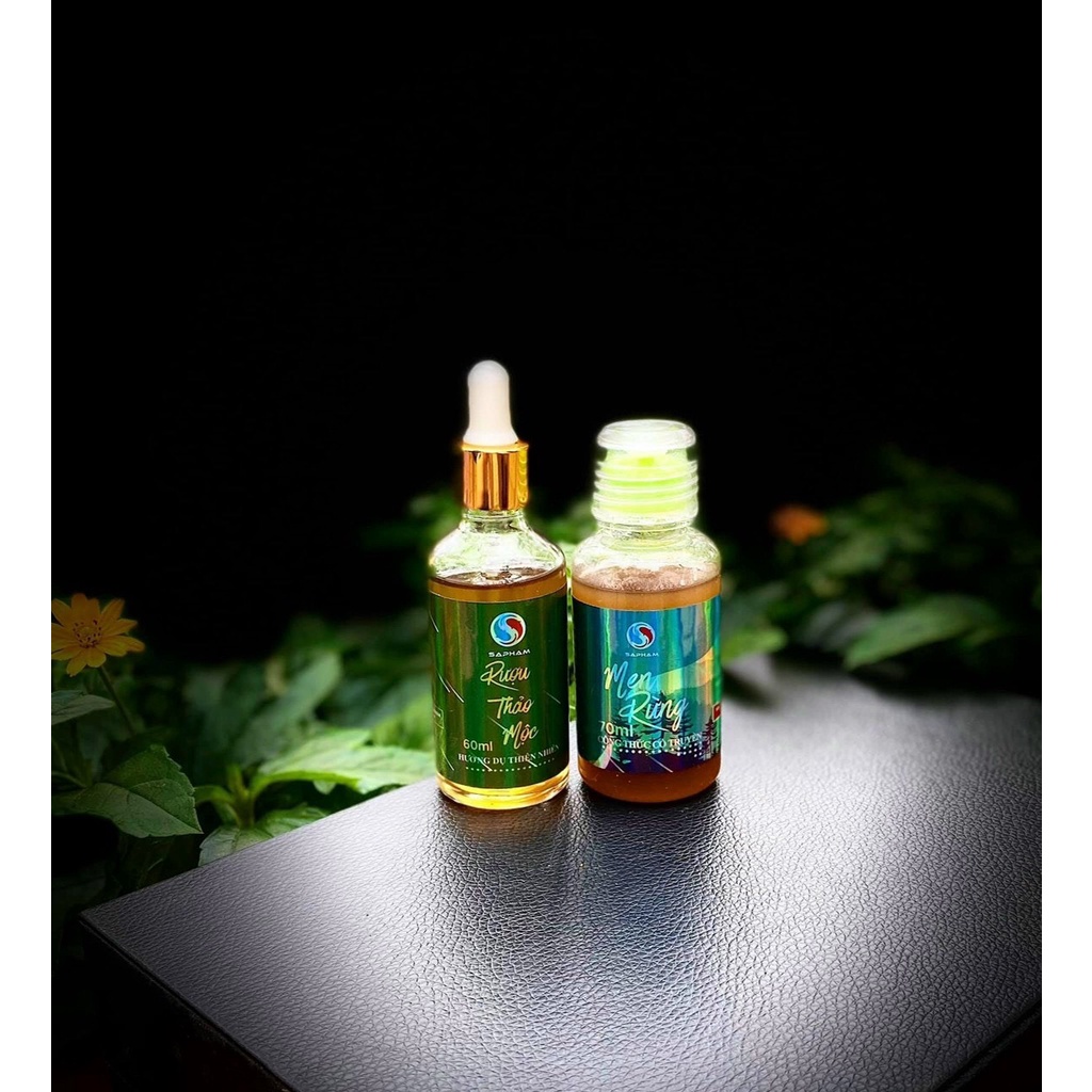 combo chép sa pham men rừng - ruou thảo mộc