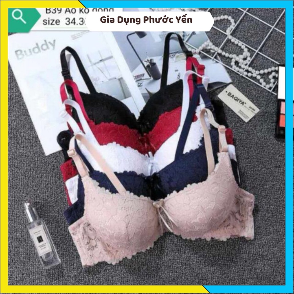 Áo lót ren đệm dày nâng đẩy ngực 507