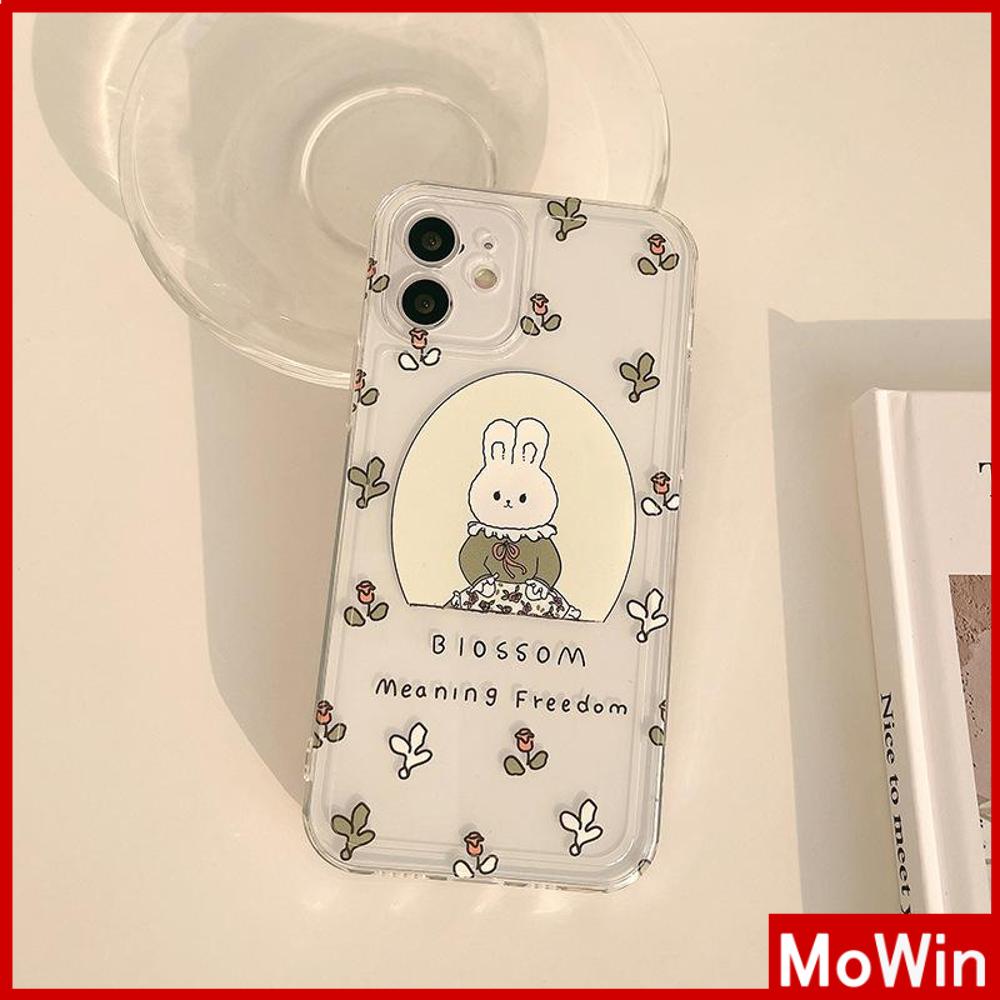 Ốp Điện Thoại Silicon Trong Suốt Viền Vuông Bảo Vệ Camera Chống Sốc Cho iPhone 13 Pro Max 12 Pro Max 11 7 Plus