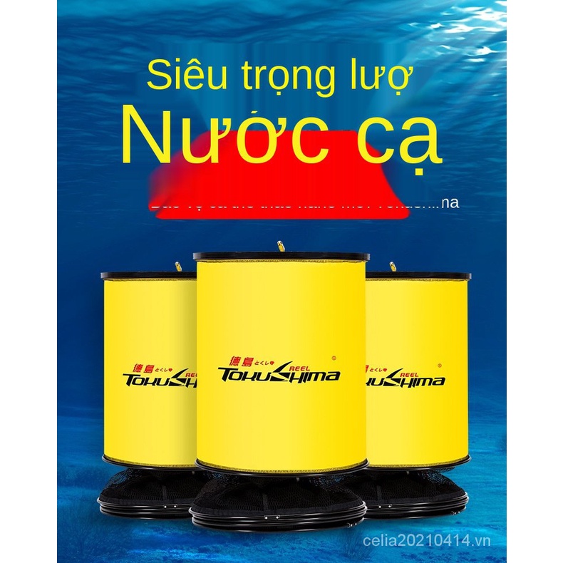 Dedao Túi Lưới Bắt Cá Bằng Hợp Kim Nhôm Nano Màu Vàng Nhanh Khô Tiện Dụng