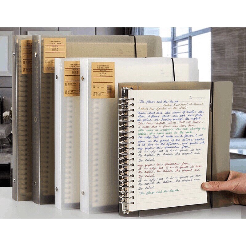 [Suri Store] Sổ Lò Xo Tháo Được, Khổ Giấy A4,A5,B5.