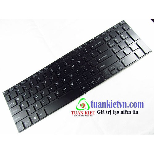 Bàn Phím Laptop Sony VAIO SVF15 SVF152100C SVF153 SVF152 Màu Đen , Màu Trắng