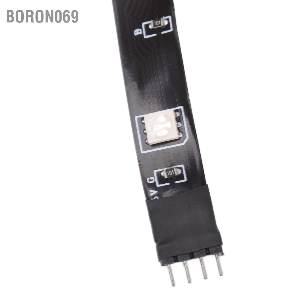 Boron069 Đèn dải WiFi RGB Đa chức năng Điều khiển ứng dụng có thể điều chỉnh độ sáng 5050 Dải ánh LED thông minh cho Tiệc tại nhà KTV 16 4ft