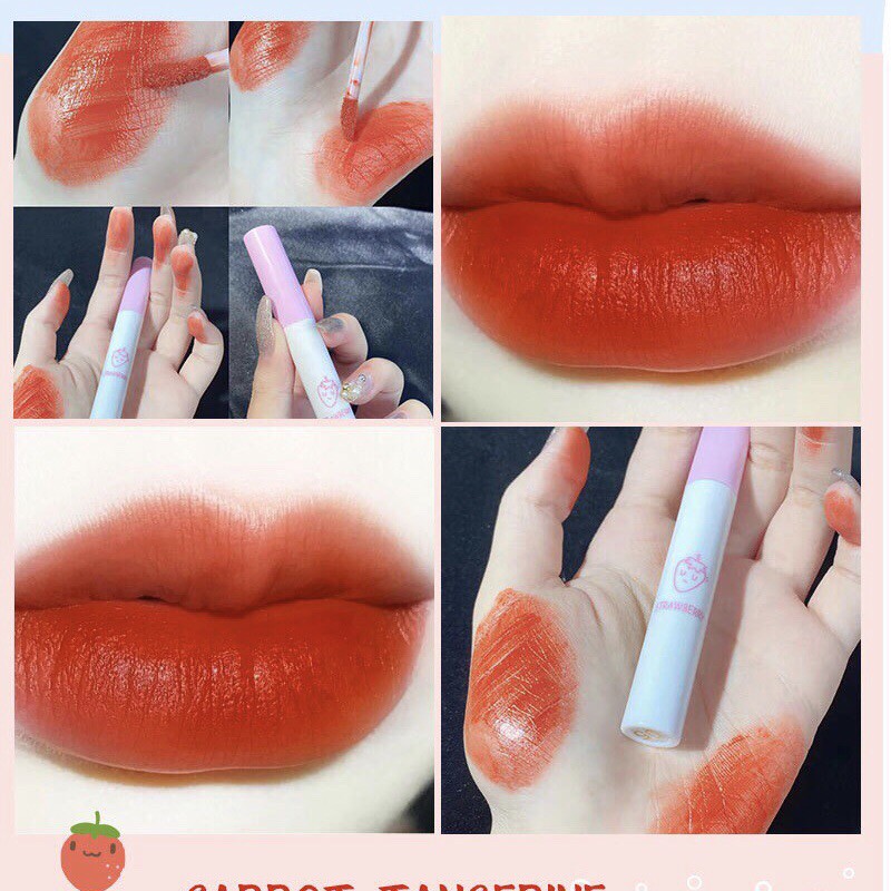 Set 5 Cây Son Kem Lì KTE Fluffy Matte Lip Glaze Tone Màu Siêu Xinh