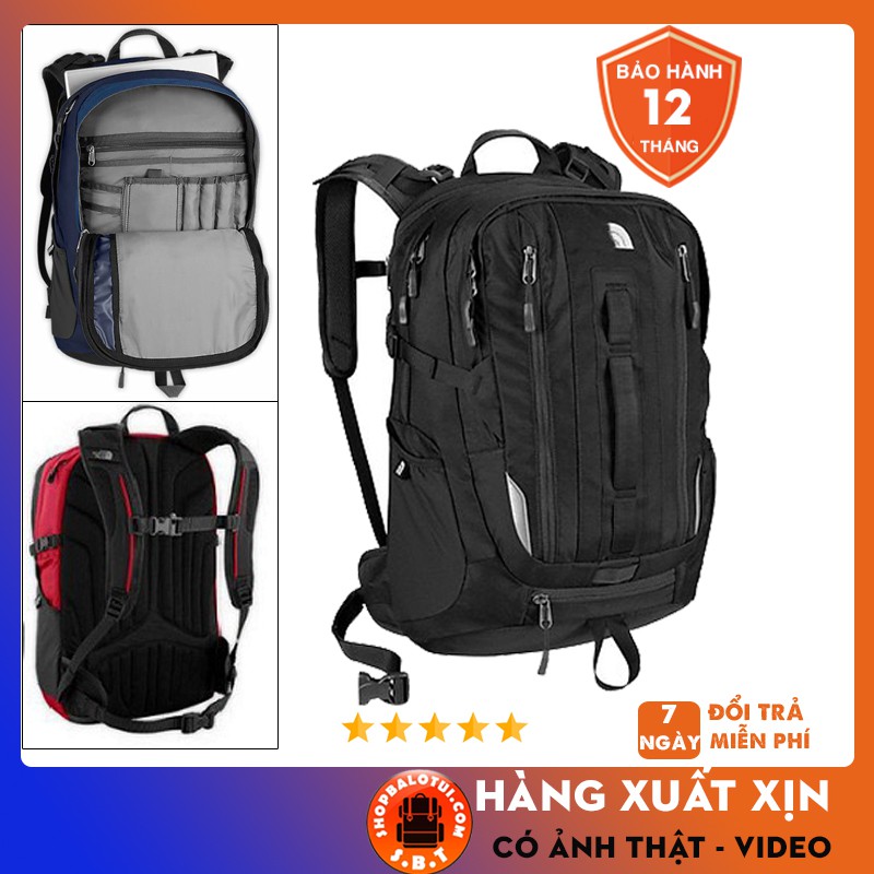 Balo du lịch TNF Box Shot, Balo nam nữ cao cấp đựng laptop 15 16 17 inch chống nước đi làm chơi phượt
