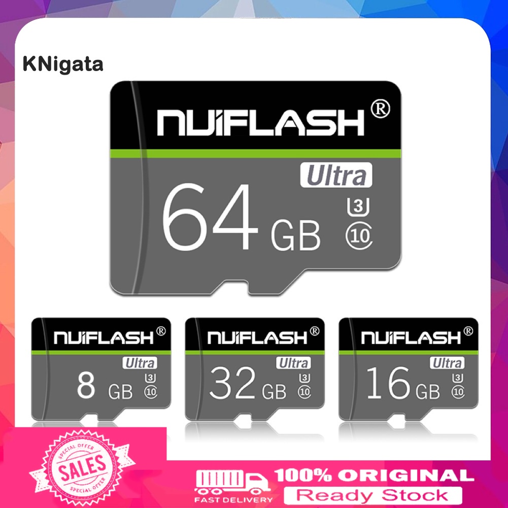 Thẻ Nhớ Điện Thoại Nuiflash 4 / 8 / 16 / 32 / 64g Tốc Độ Cao