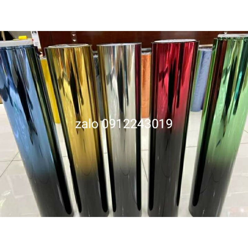 Phim dán kính màu, phim cách nhiệt dán trang trí ô tô, dán kính nhà