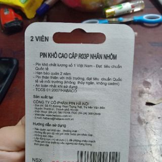 Pin khô cao cấp R03P