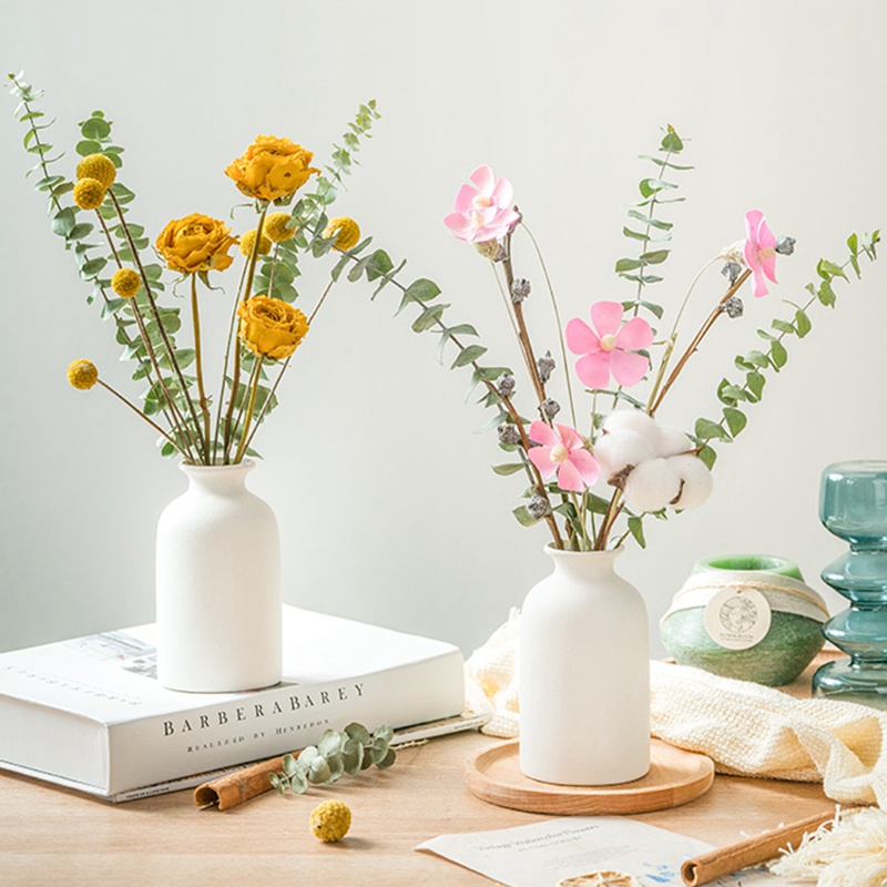 Bình Hoa Sứ Phong Cách Bắc Âu Sáng Tạo