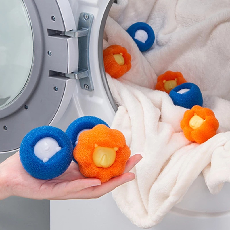 1 Bóng Giặt Quần Áo Chống Xơ Vải Chống Rối