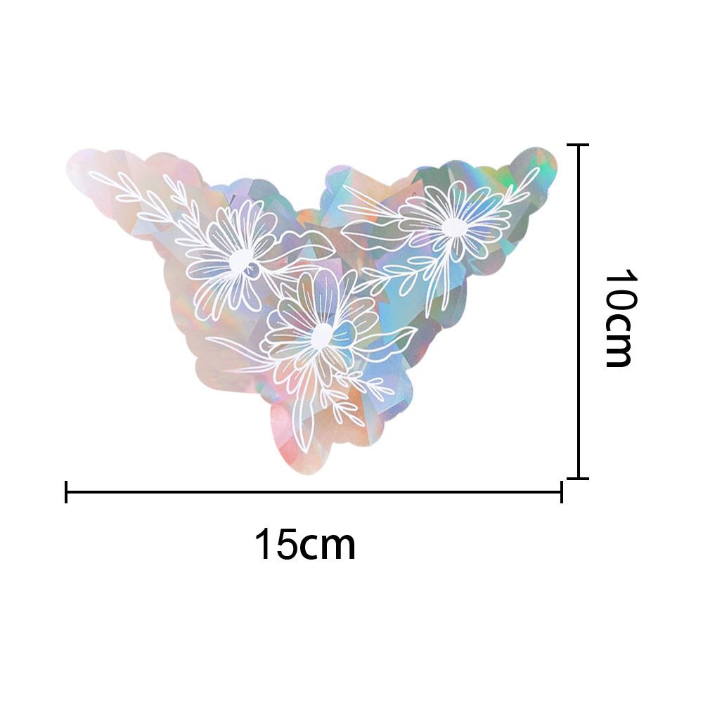 CONOPERY Miếng dán cửa kính hiệu ứng cầu vồng 3d trang trí nhà cửa tùy chọn kiểu dáng