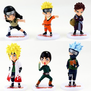Mô Hình 06 Nhân Vật Trong Phim Hoạt HÌnh Naruto - Mẫu 05
