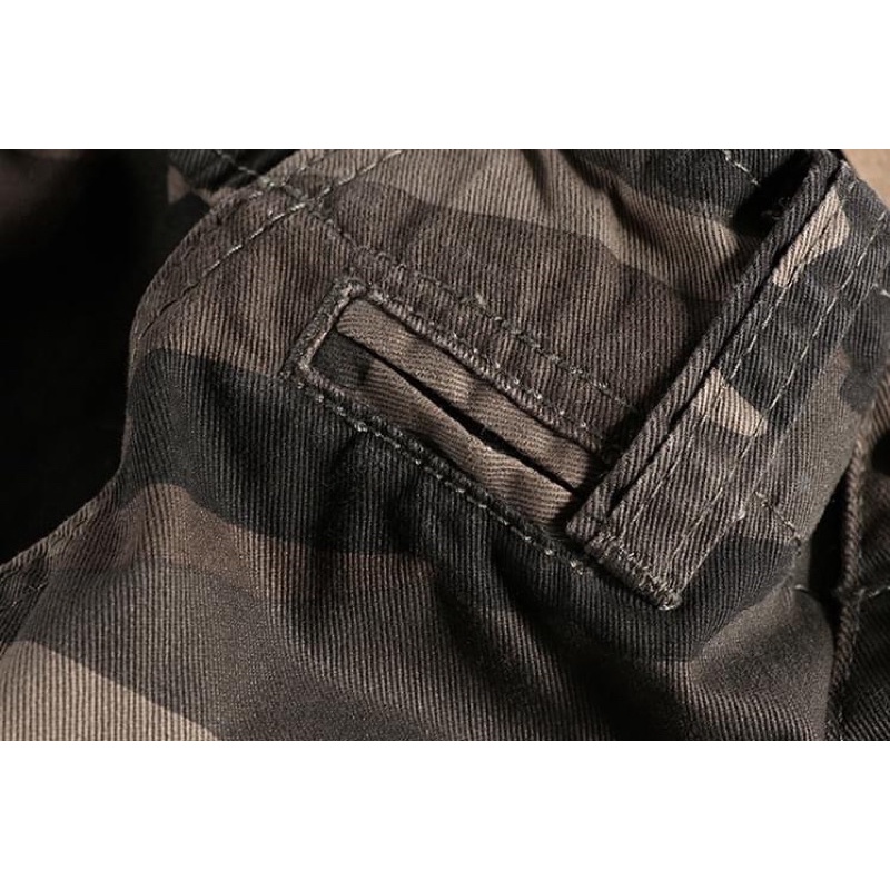 Quần short Chyaf_phong cách Retro_dã ngoại