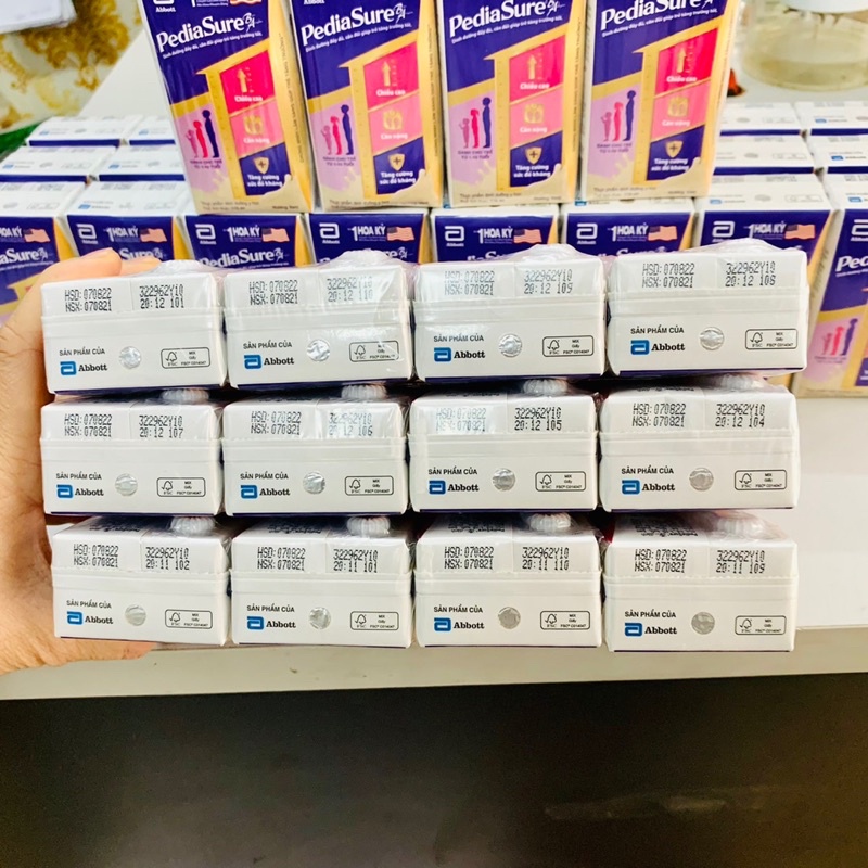 Sữa Pediasure nước pha sẵn hộp 110ml date 3/2023