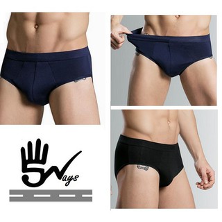 Combo 03 quần sịp thun lạnh trơn/ quần lót nam