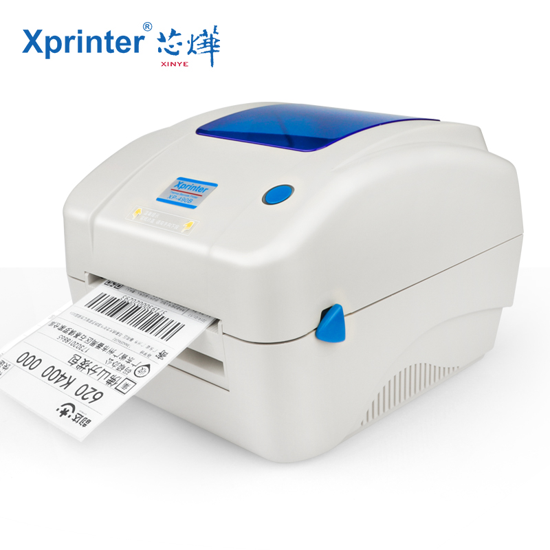Xinye XP460/490b giấy nhạy cảm nhiệt máy in chuyển phát nhanh nhỏ không khô dán nhãn mã vạch chơi máy in duy nhất tongsh