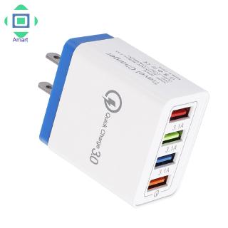 Củ Sạc Nhanh 4 Cổng Usb 3.0 Am Qc 3.0