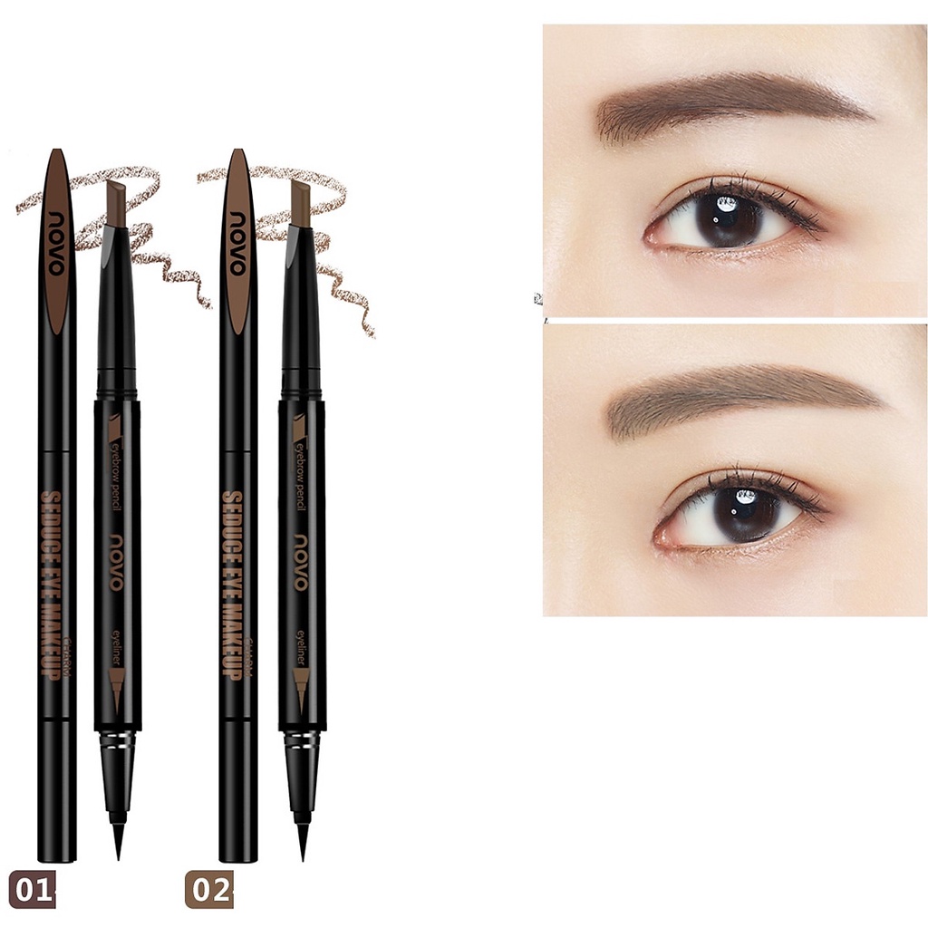 Bút Kẻ Mắt Mày 2 Đầu Novo Seduce Eve Makeup | BigBuy360 - bigbuy360.vn
