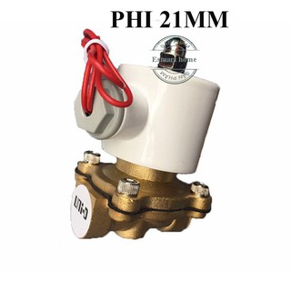 Van điện từ UNID-uw15 phi 21m thường đóng 220V, van thoát nước, van nước điều khiển bằng điện - Esmarthome