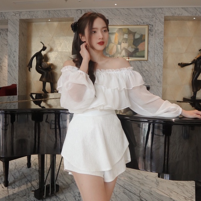 Linda skirt - Quần sooc giả váy