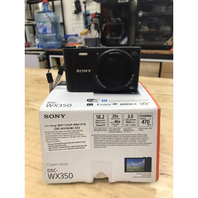 Máy Ảnh Sony WX350 Bảo Hành sony 9/2021
