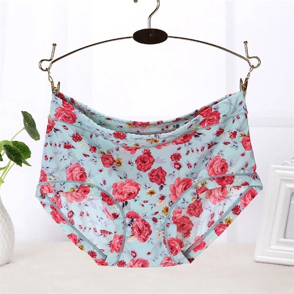 Quần lót nữ thun lạnh vòng mông 95cm , quần chíp vải thun lạnh không gian eva KGE