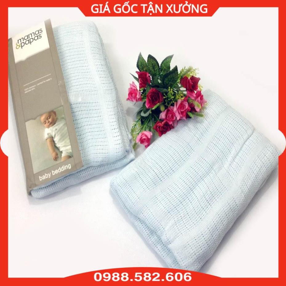 Chăn Lưới Sợi Tre Siêu Thoáng Mát Mama &amp; Papa 4 Mùa Cho Bé - BTT00176