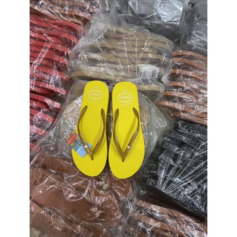 [[MUA SP THỨ2 CHỈ 1k] MỪNG KHAI TRƯƠNG giảm 40%] Dép havaianas Nữ màu Vàng