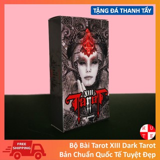 Bộ Bài Tarot XIII Dark Tặng Kèm Đá Thanh Tẩy