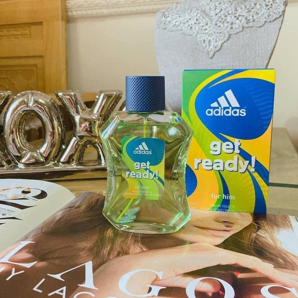 [Hàng trả order, không có dư] Nước Hoa Adidas Get Ready For Him Eau De Toilette 100ml