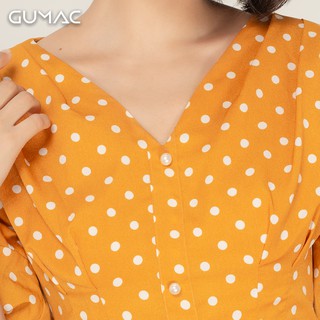 Đầm nữ bi tay bí DA972 GUMAC