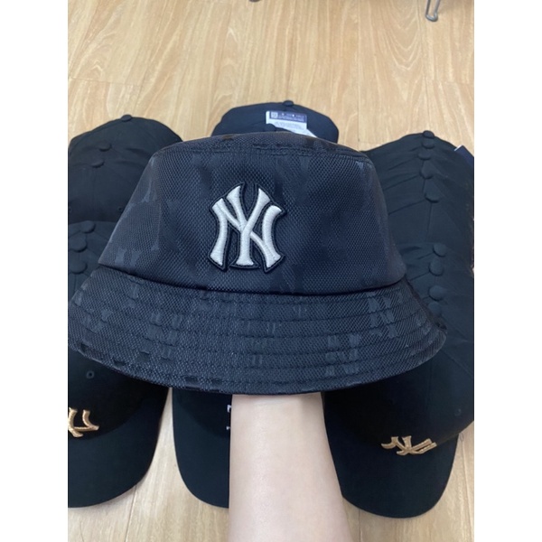 Mũ bucket MLB mono chìm