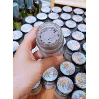 Nếp cẩm lên men ngâm lòng đỏ trứng gà