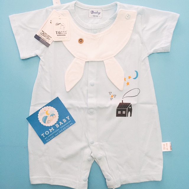 Set 5 bộ body yếm cho bé