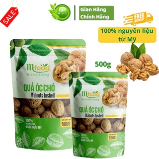 Hạt óc chó sấy mỹ ⚡Mfood⚡ quả óc chó sấy khô - Thơm ngon,dinh dưỡng nhập khẩu mỹ chất lượng|Hạt dinh dưỡng