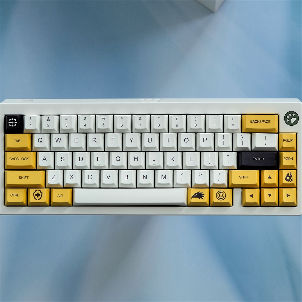 Bộ bàn phím cơ PBT 163Keys Cherry Profile, Quy trình thăng hoa bằng thuốc nhuộm, tương thích với Gateron Kailh Cherry MX Switch và ANSI Layout