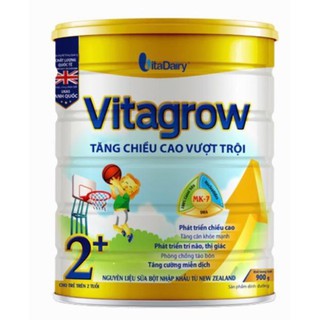 SỮA VITAGROW 2+ 900G PHÁT TRIỂN CHIỀU CAO TỐI ĐA CHO BÉ