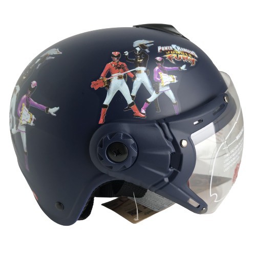 Mũ bảo hiểm trẻ em - Dành cho bé từ 3 đến 5 tuổi - Vòng đầu 50-52cm - Kính trong suốt - V&amp;S Helmet - VS103KS