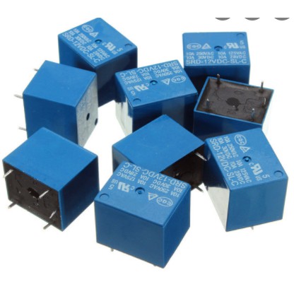 Relay Songle SRD 10A 3V-5V-12V-24V-48V Rơ Le SRD 10A 5 chân Chính Hãng