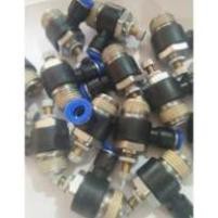 Van tiết lưu khí nén SL8-04 ren 21 dây hơi 8