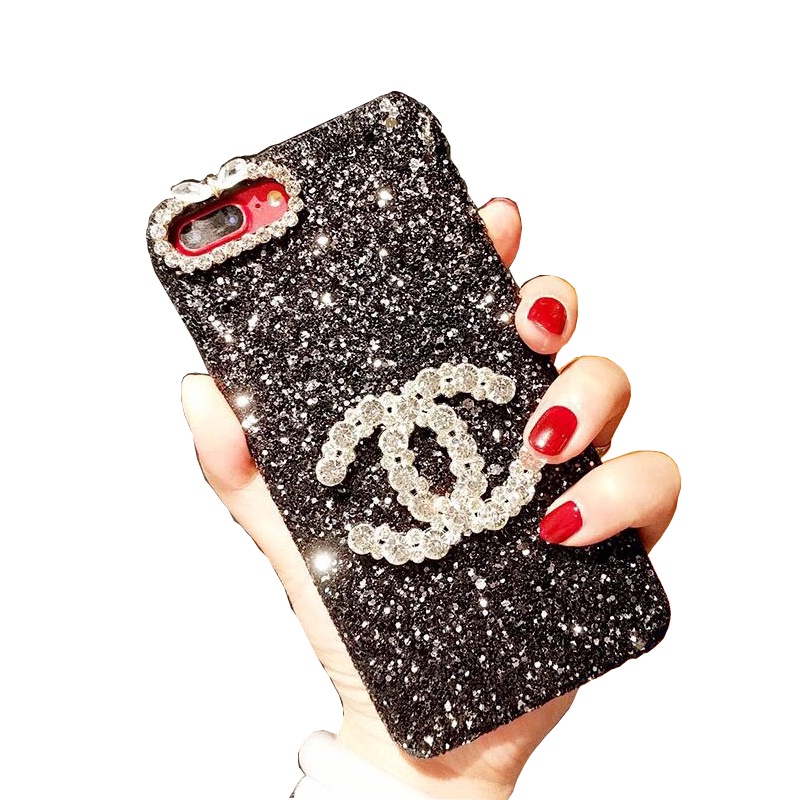 Ốp điện thoại cứng lấp lánh sang trọng thích hợp cho iPhone 13 12 Mini 11 Pro Max X XS XR 8 7 6 6S Plus 5 5S SE