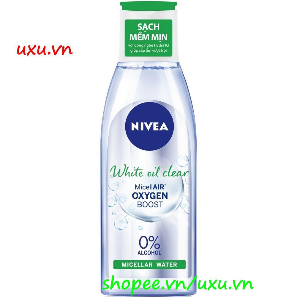 Nước Tẩy Trang 200Ml Nivea Xann Cho Da Nhờn Micellar Water Ngăn Nhờn Và Ngừa Mụn, Với uxu.vn Tất Cả Là Chính Hãng.