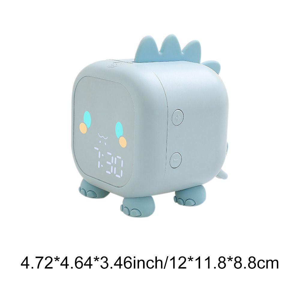 Đồng Hồ Báo Thức Tích Hợp Đèn Ngủ Sạc USB Tiện Dụng Cho Bé