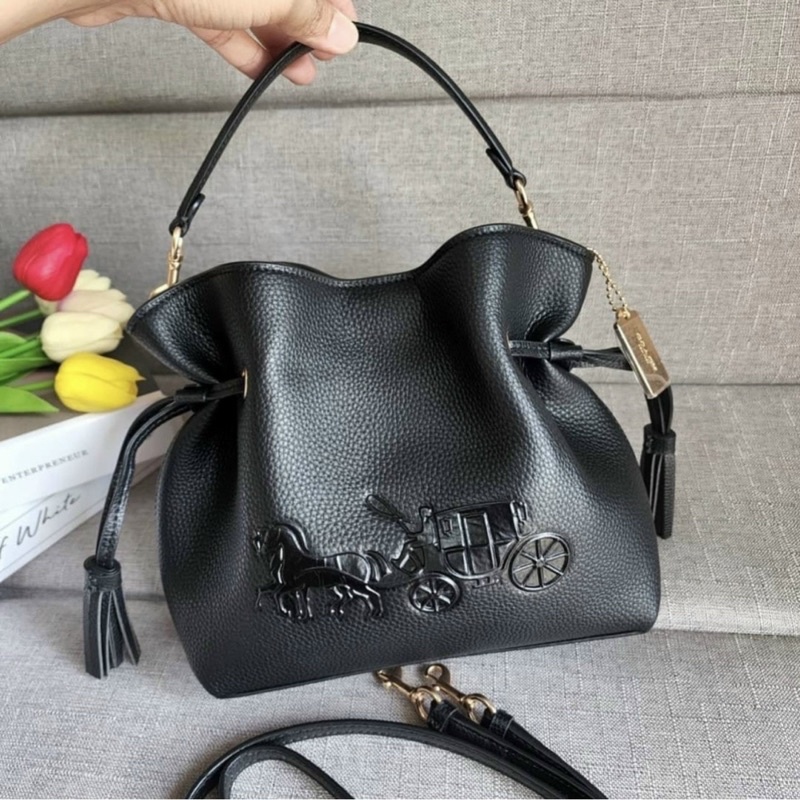 TÚI COACH XE NGỰA DA THẬT