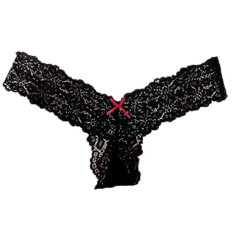 Quần lót lọt khe phối ren xuyên thấu quyến rũ 2106