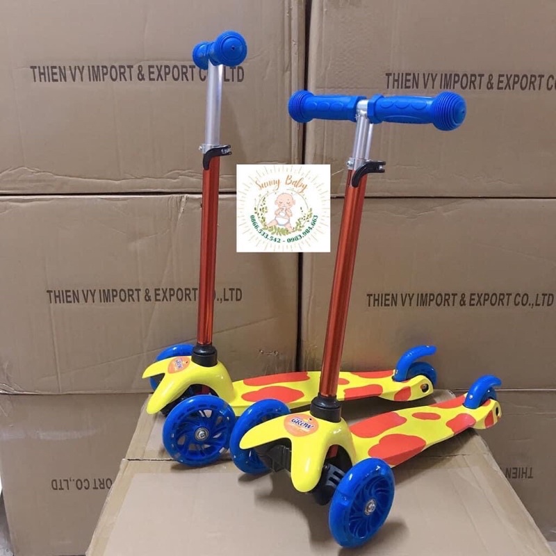 Xe trượt Scooter cho Bé quà tặng từ sữa grow