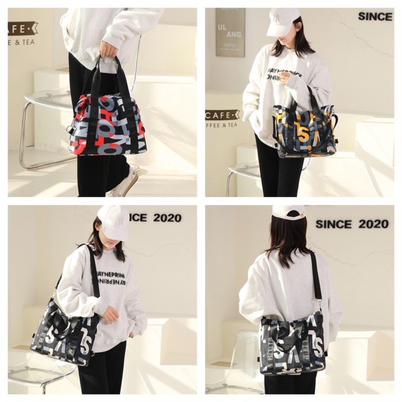 Túi Xách Tay Nữ Khoác Vai Bằng Nylon Chống Nước Chất Lượng Cao