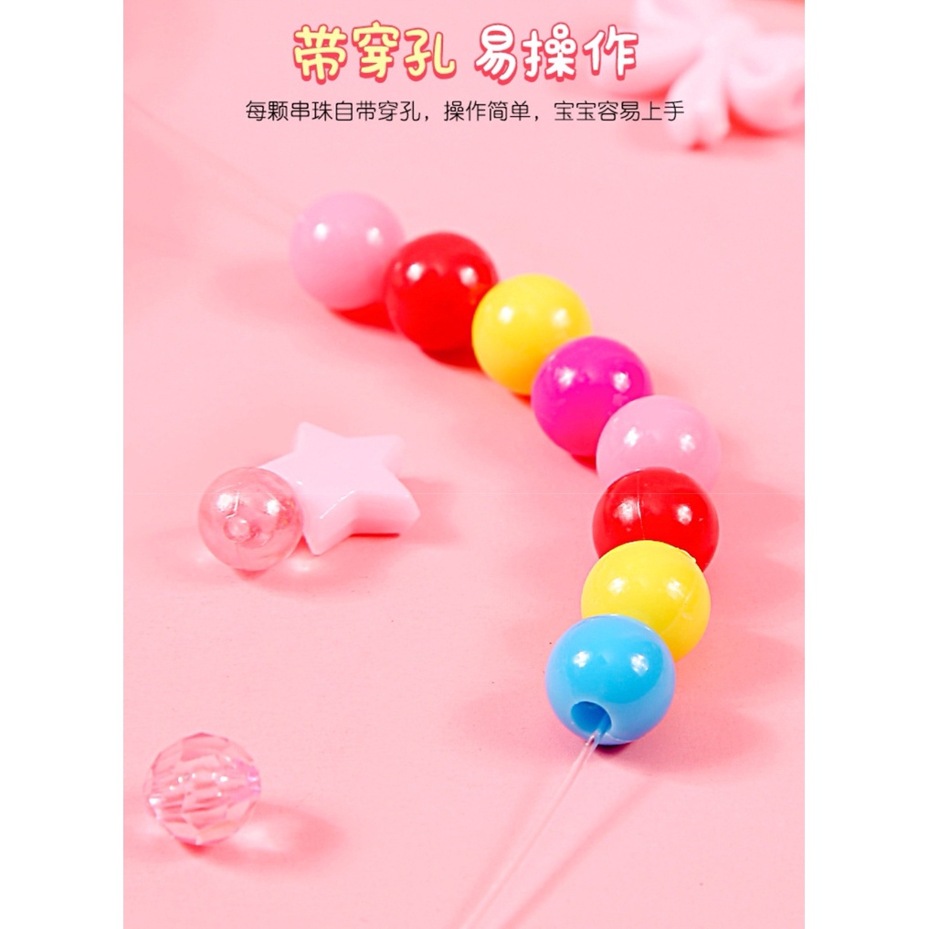 Bộ Dụng Cụ Làm Đồ Thủ Công Đính Hạt Xinh Xắn Cho Bé Và Mẹ |Đồ Chơi Hạt Nhựa Hình Công Chúa Elsa Sophia Cho Bé Gái