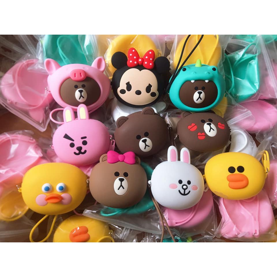 Túi gấu thỏ silson