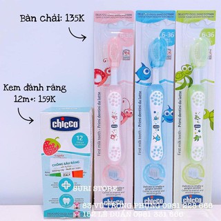  Kem đánh răng Chicco (hương dâu)